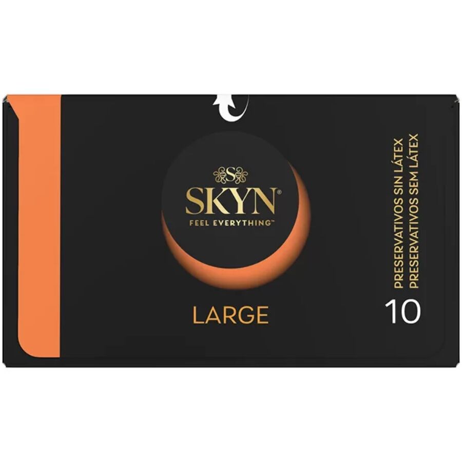 SKYN - PRESERVATIVI LARGE EXTRA ADJUSTMENT 10 UNITÀ - SKYN | Lingerie Harness Boutique
