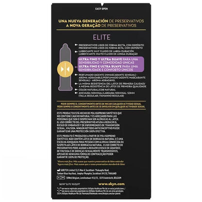 SKYN - ELITE ULTRA-THIN CONDOMS 10 UNITÀ - SKYN | Lingerie Harness Boutique