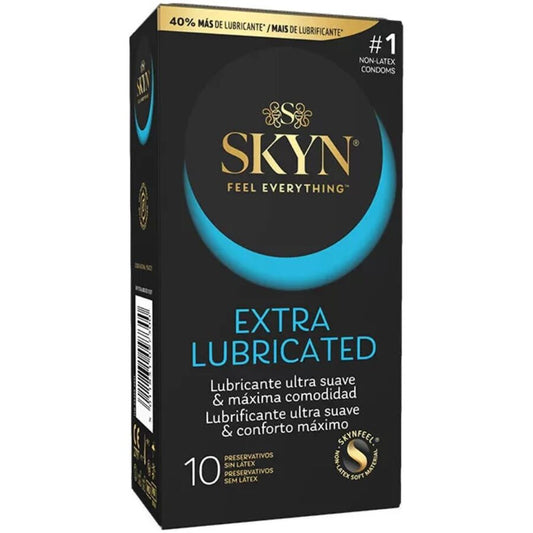 SKYN - PRESERVATIVO EXTRA LUBRIFICATO 10 UNITÀ - SKYN | Lingerie Harness Boutique