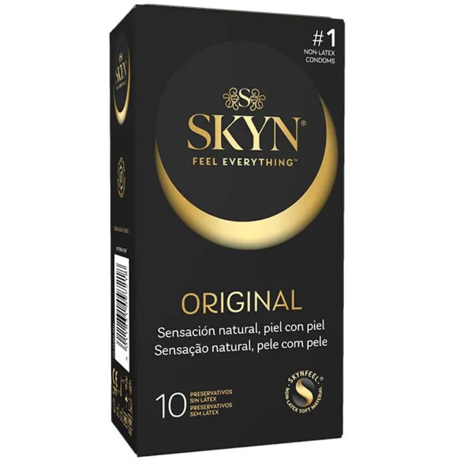 SKYN - PRESERVATIVO ORIGINALE NATURAL SENSATION 10 UNITÀ - SKYN | Lingerie Harness Boutique