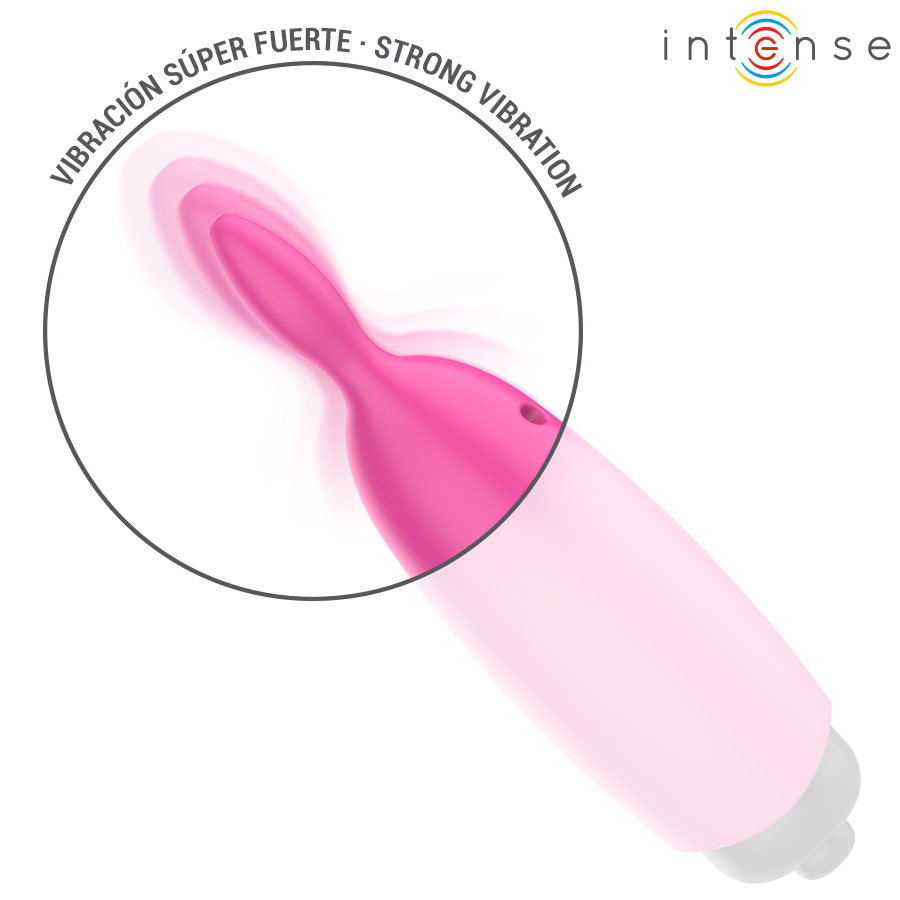 INTENSE - HOPPER ROSA VIBRANTE BULLET 8,3 X 2,4 CM - INTENSE FUN | Lingerie Harness Boutique
