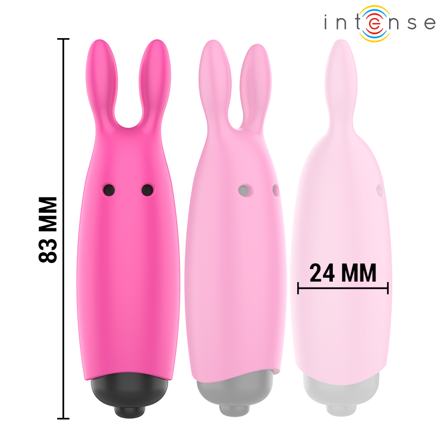 INTENSE - HOPPER ROSA VIBRANTE BULLET 8,3 X 2,4 CM - INTENSE FUN | Lingerie Harness Boutique