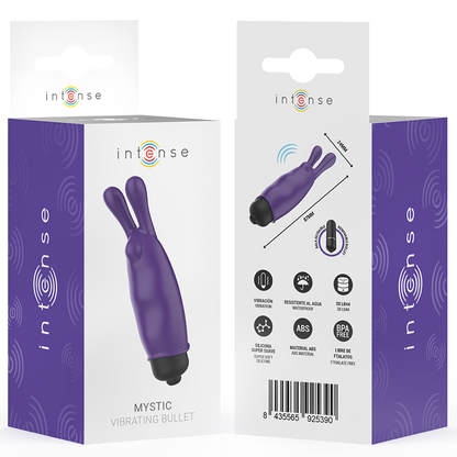 INTENSE - MYSTIC VIBRATING BULLET VIOLA 8,7 X 2,4 CM - INTENSE FUN | Lingerie Harness Boutique