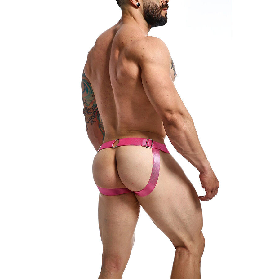 MOB - DNGEON JOCKSTRAP ROSA TAGLIA UNICA - MOB | Lingerie Harness Boutique