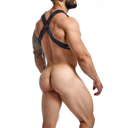 MOB - DNGEON IMBRACATURA A CATENA NERA TAGLIA UNICA X - MOB | Lingerie Harness Boutique