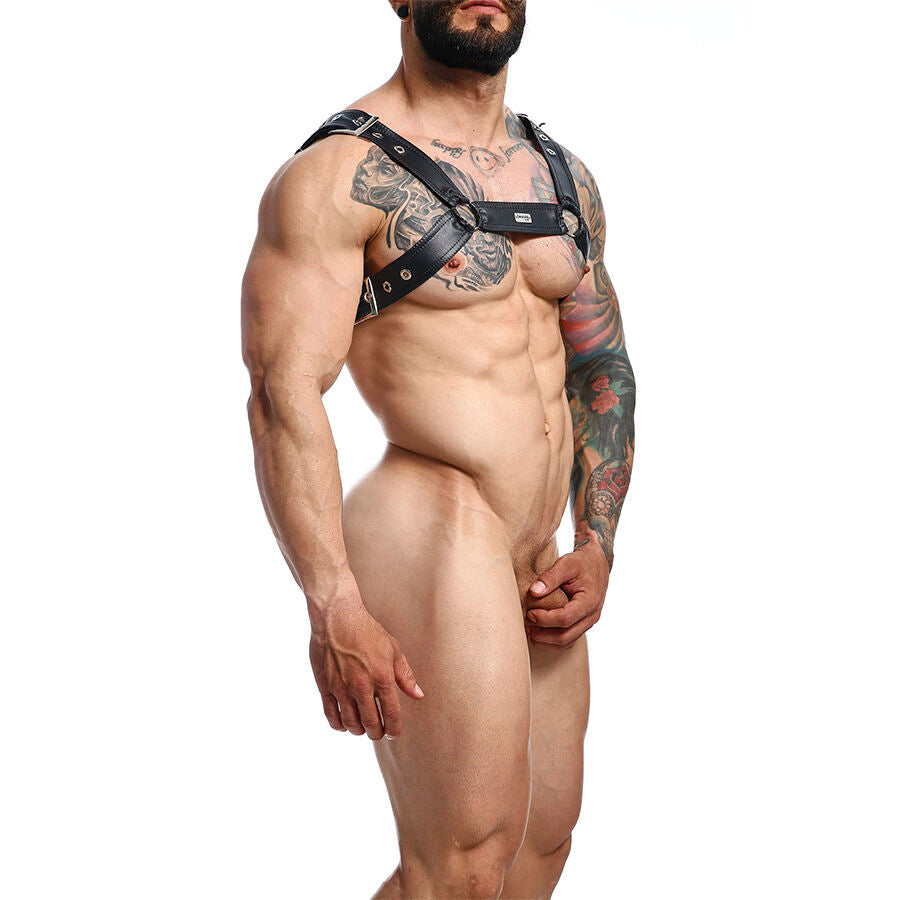 MOB - DNGEON IMBRACATURA A CATENA NERA TAGLIA UNICA - MOB | Lingerie Harness Boutique