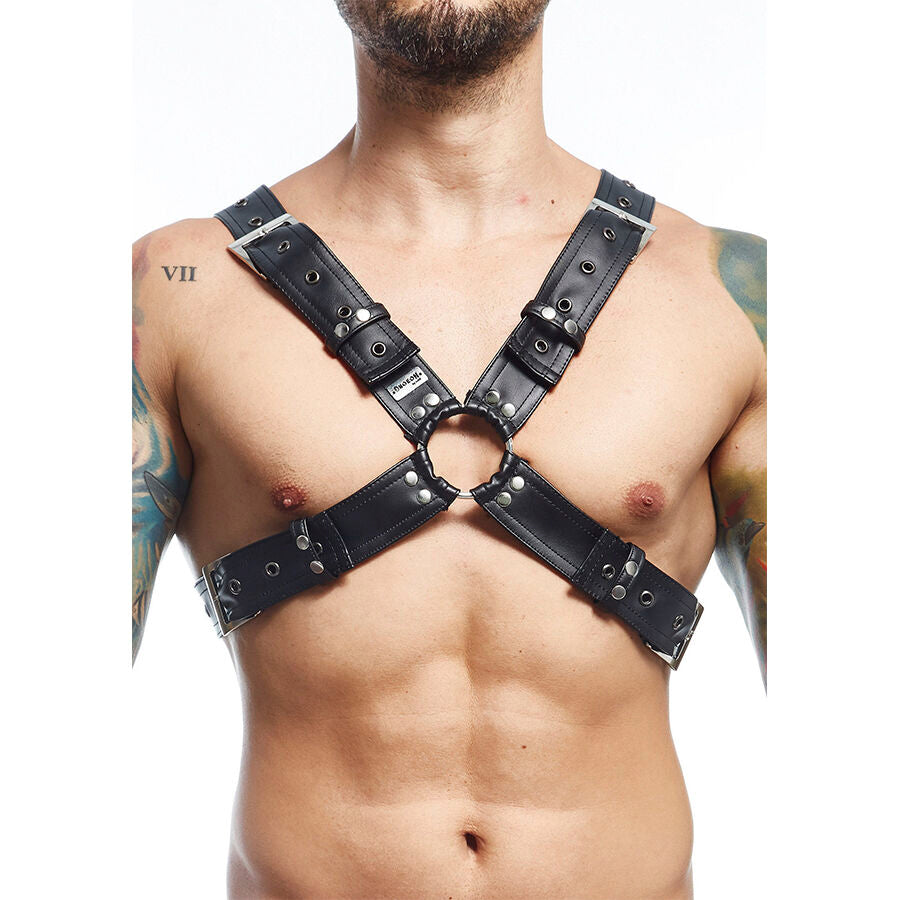 MOB - CINTURA DNGEON NERA TAGLIA UNICA X - MOB | Lingerie Harness Boutique