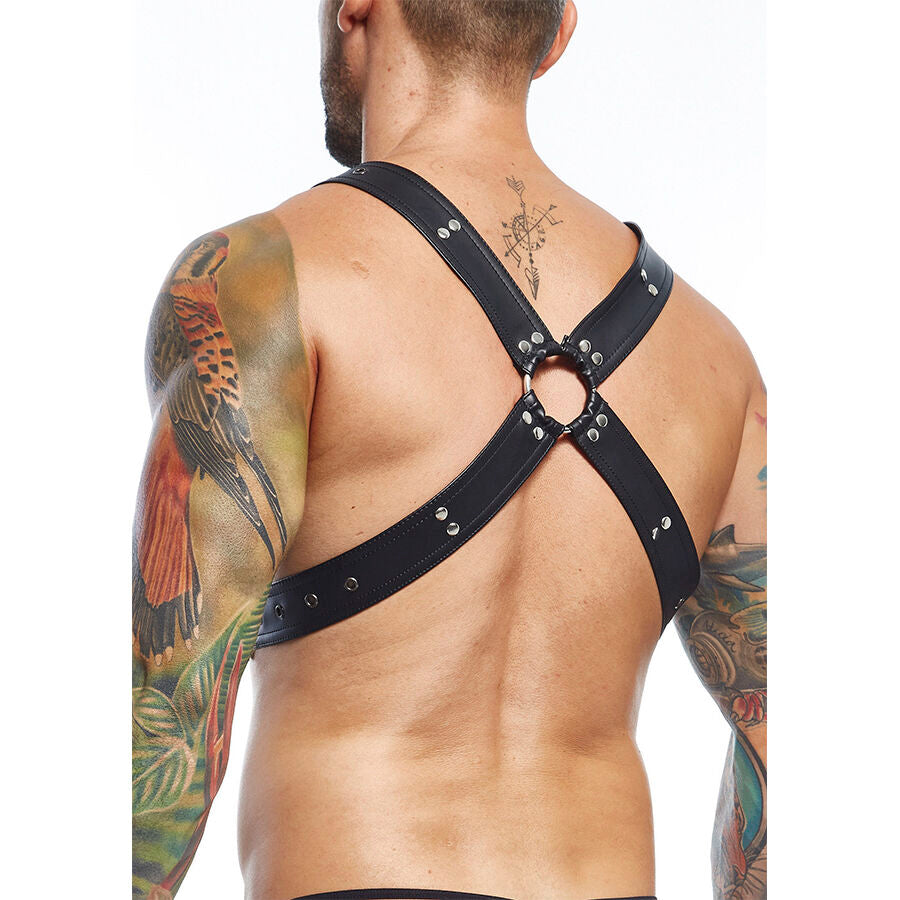 MOB - CINTURA DNGEON NERA TAGLIA UNICA X - MOB | Lingerie Harness Boutique