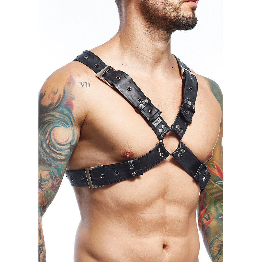 MOB - CINTURA DNGEON NERA TAGLIA UNICA X - MOB | Lingerie Harness Boutique