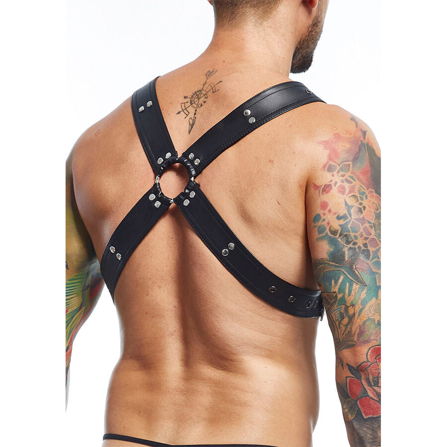 MOB - CINTURA DNGEON NERA TAGLIA UNICA X - MOB | Lingerie Harness Boutique