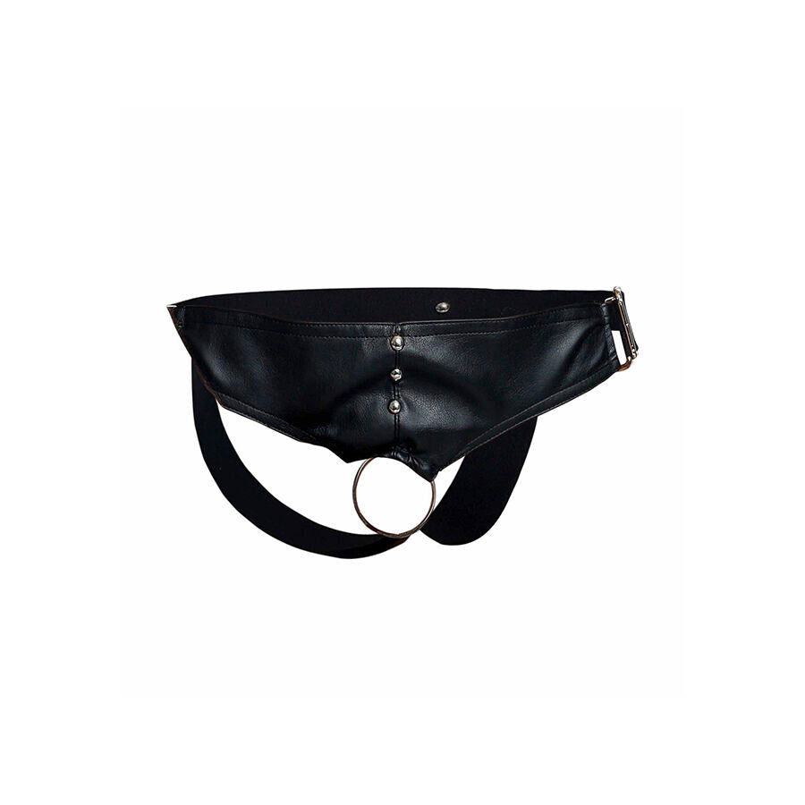 MOB - DNGEON JOCKSTRAP CON ANELLO PER IL PENE TAGLIA UNICA - MOB | Lingerie Harness Boutique