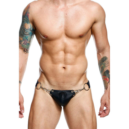 MOB - DNGEON JOCKSTRAP NERO A PRESSIONE TAGLIA UNICA - MOB | Lingerie Harness Boutique