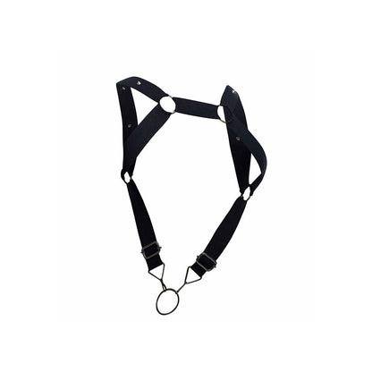 MOB - IMBRACATURA DNGEON CON SCHIENA DRITTA NERA TAGLIA UNICA - MOB | Lingerie Harness Boutique