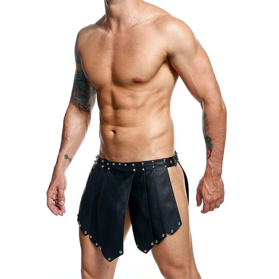 MOB - GONNA ROMANDA NERA DNGEON TAGLIA UNICA - MOB | Lingerie Harness Boutique