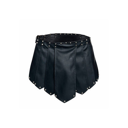 MOB - GONNA ROMANDA NERA DNGEON TAGLIA UNICA - MOB | Lingerie Harness Boutique