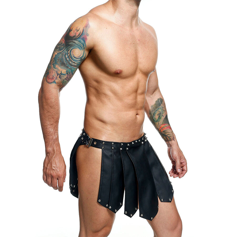 MOB - GONNA ROMANDA NERA DNGEON TAGLIA UNICA - MOB | Lingerie Harness Boutique