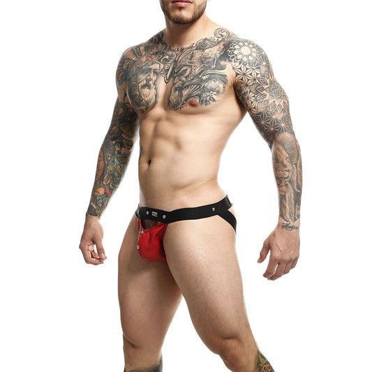 MOB - DNGEON JOCKSTRAP ATHLETE ROSSO TAGLIA UNICA - MOB | Lingerie Harness Boutique