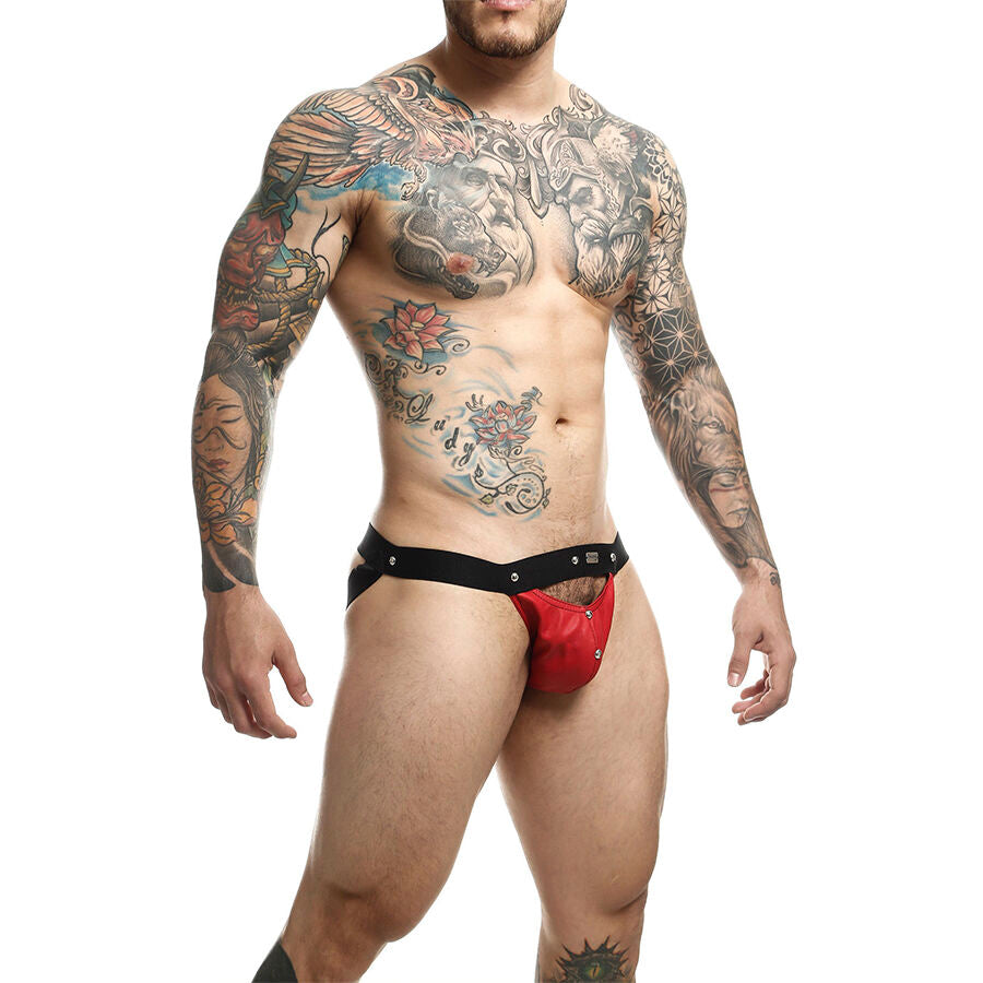 MOB - DNGEON JOCKSTRAP ATHLETE ROSSO TAGLIA UNICA - MOB | Lingerie Harness Boutique