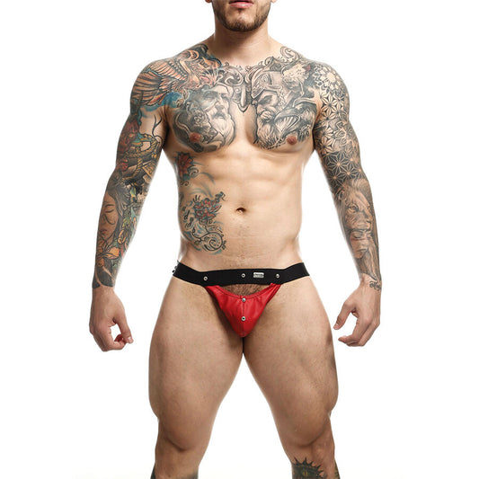 MOB - DNGEON JOCKSTRAP ATHLETE ROSSO TAGLIA UNICA - MOB | Lingerie Harness Boutique