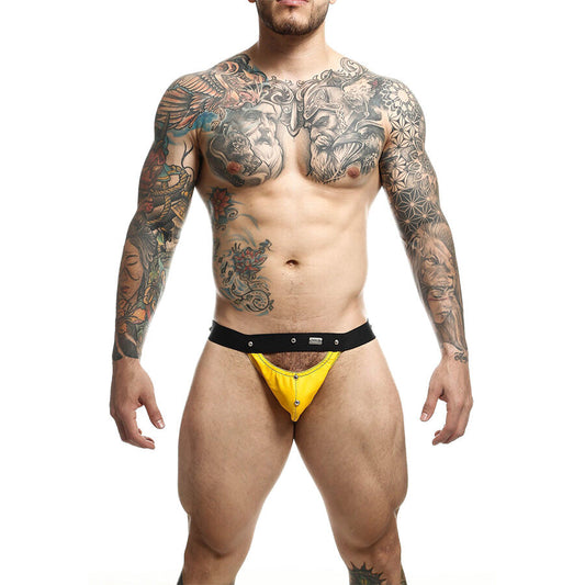MOB - DNGEON JOCKSTRAP GIALLO SPORTSMAN TAGLIA UNICA - MOB | Lingerie Harness Boutique