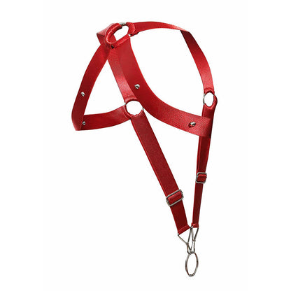 MOB - DNGEON IMBRACATURA A CROCE ROSSA TAGLIA UNICA - MOB | Lingerie Harness Boutique