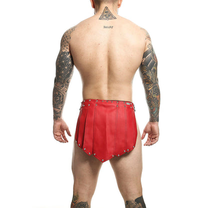 MOB - GONNA ROMANDA ROSSA DNGEON TAGLIA UNICA - MOB | Lingerie Harness Boutique