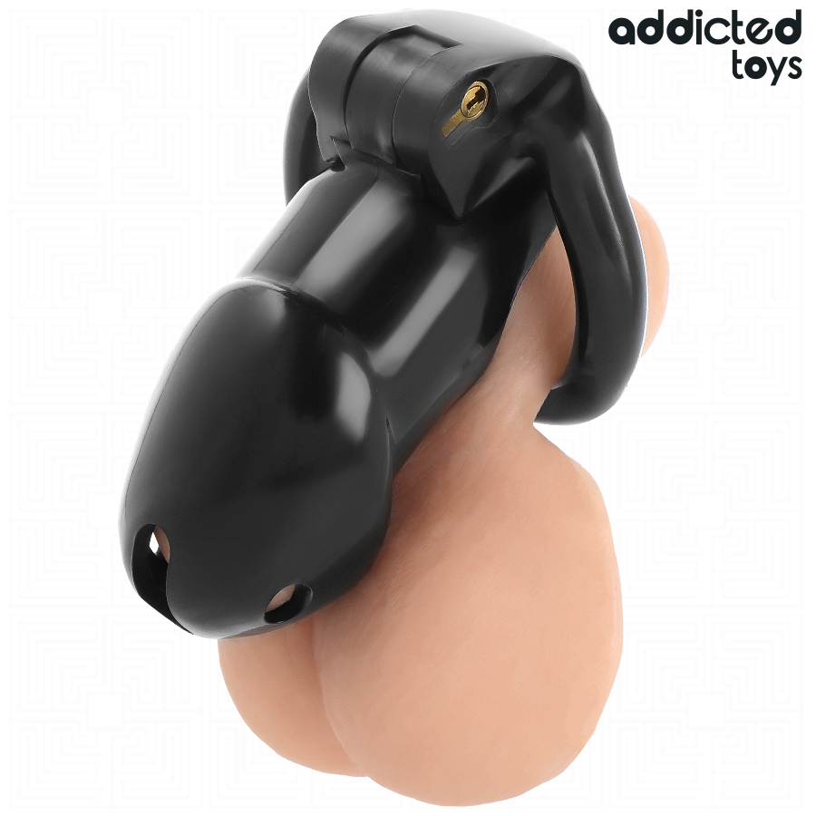 ADDICTED TOYS LOCKED - MINDNIGHT CELL GABBIA PER PENE TAGLIA L - ADDICTED TOYS LOCKED | Lingerie Harness Boutique