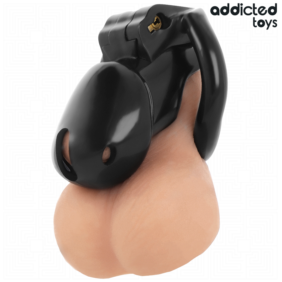 ADDICTED TOYS LOCKED- MINDNIGHT CELL GABBIA PER PENE TAGLIA S 4.8 CM - ADDICTED TOYS LOCKED | Lingerie Harness Boutique