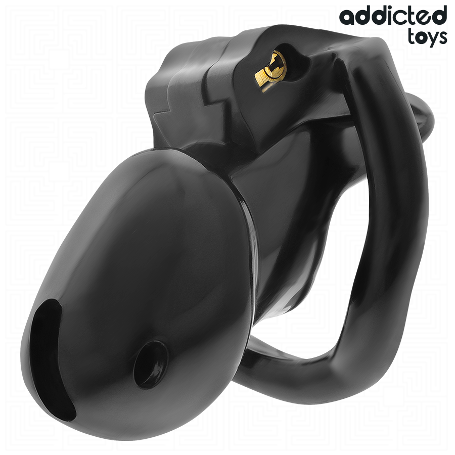 ADDICTED TOYS LOCKED- MINDNIGHT CELL GABBIA PER PENE TAGLIA S 4.8 CM - ADDICTED TOYS LOCKED | Lingerie Harness Boutique