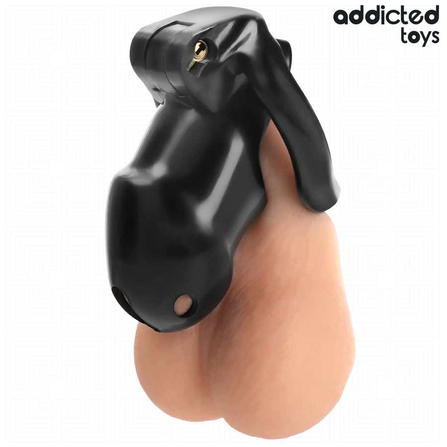ADDICTED TOYS LOCKED - MINDNIGHT CELL GABBIA PER PENE 4.2 CM TAGLIA M - ADDICTED TOYS LOCKED | Lingerie Harness Boutique