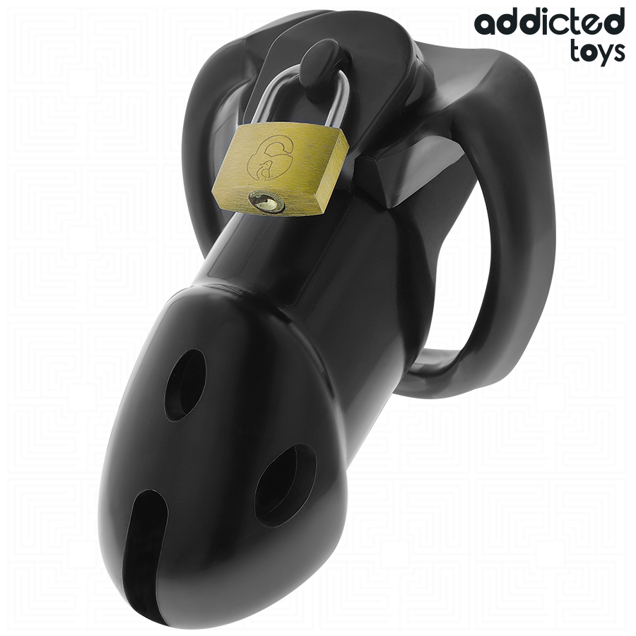 ADDICTED TOYS LOCKED - GABBIA PER PENE DEN NON ROTTURA 9,8 CM - ADDICTED TOYS LOCKED | Lingerie Harness Boutique