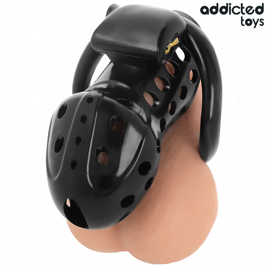ADDICTED TOYS LOCKED - GABBIA PER PENE CAVA CON CATENA 10,5 CM - ADDICTED TOYS LOCKED | Lingerie Harness Boutique