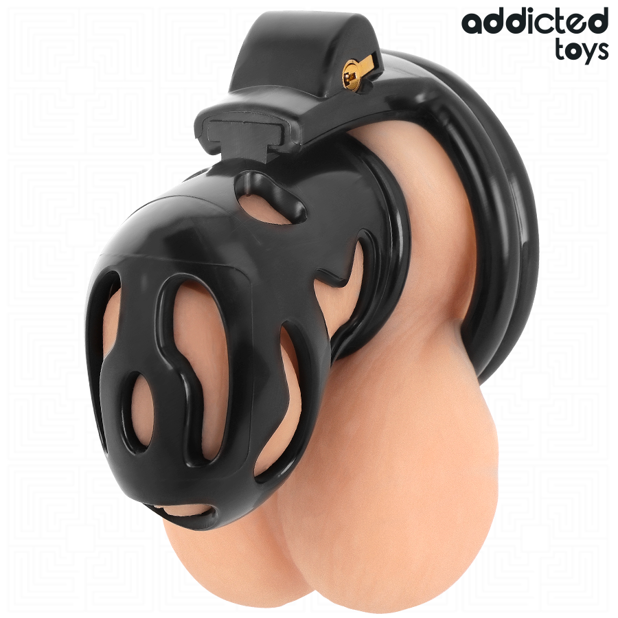ADDICTED TOYS LOCKED - GABBIA PER PENE SIGILLATA CRYPT 8 CM - ADDICTED TOYS LOCKED | Lingerie Harness Boutique