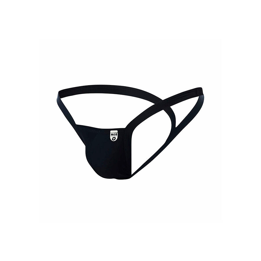 MOB - PERIZOMA NERO TAGLIA L - MOB | Lingerie Harness Boutique