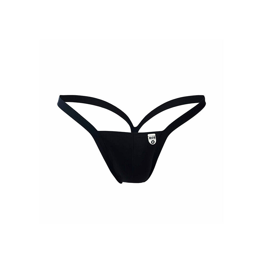 MOB - PERIZOMA NERO TAGLIA L - MOB | Lingerie Harness Boutique