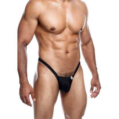 MOB - PERIZOMA NERO TAGLIA L - MOB | Lingerie Harness Boutique