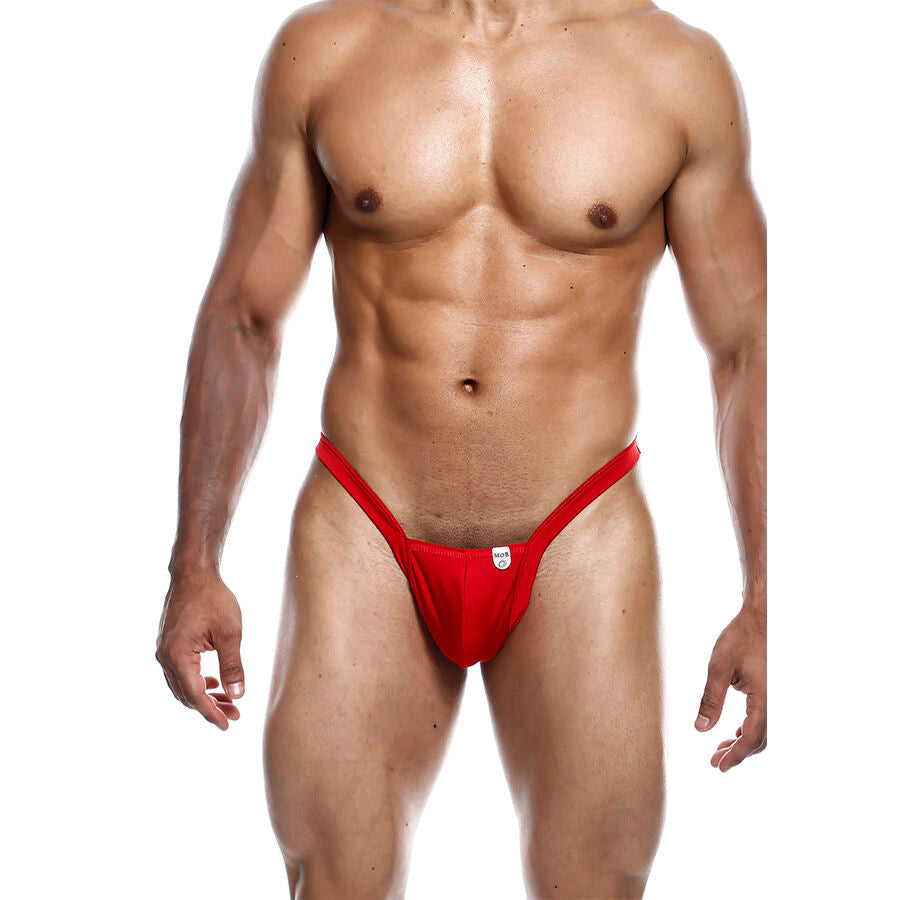 MOB - PERIZOMA ROSSO TAGLIA L - MOB | Lingerie Harness Boutique