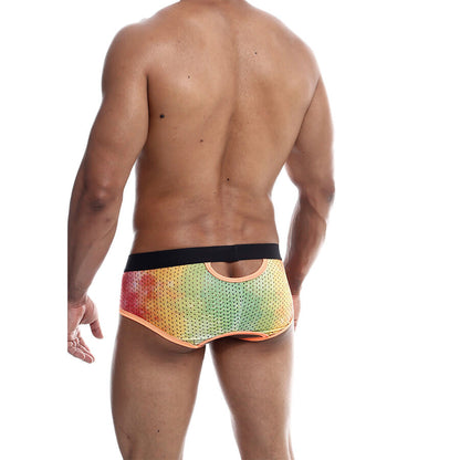 MOB - BOXER ARANCIONE TAGLIA L - MOB | Lingerie Harness Boutique