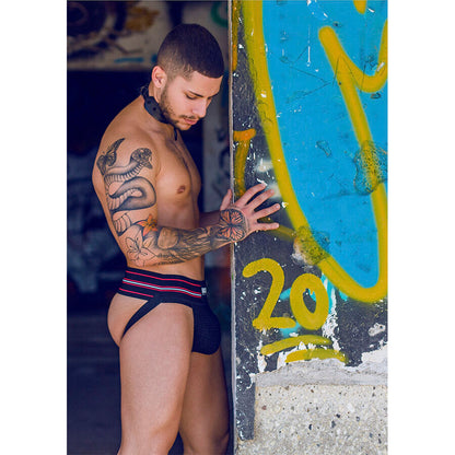 MOB - PERIZOMA NERO CLASSICO TAGLIA L - MOB | Lingerie Harness Boutique