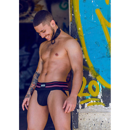 MOB - PERIZOMA NERO CLASSICO TAGLIA L - MOB | Lingerie Harness Boutique
