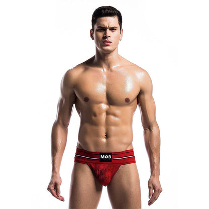 MOB - PERIZOMA ROSSO CLASSICO TAGLIA L - MOB | Lingerie Harness Boutique