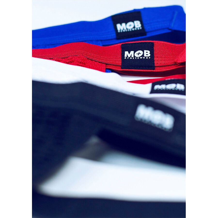 MOB - COSTUME DA BAGNO BLU FETISH JOCKSTRAP TAGLIA L - MOB | Lingerie Harness Boutique