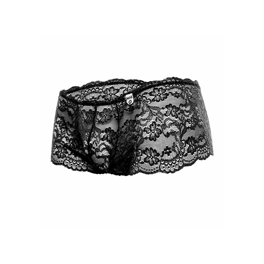 MOB - BOXER IN PIZZO NERO TAGLIA L/XL - MOB | Lingerie Harness Boutique