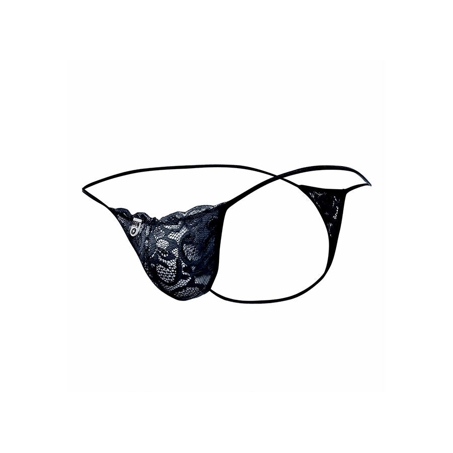 MOB - PERIZOMA IN PIZZO NERO TAGLIA L/XL - MOB | Lingerie Harness Boutique