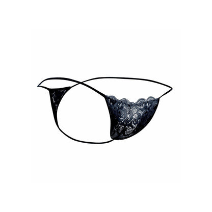 MOB - PERIZOMA IN PIZZO NERO TAGLIA L/XL - MOB | Lingerie Harness Boutique
