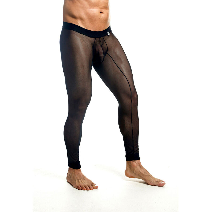 MOB - COLLANT NERI TRASPARENTI TAGLIA L - MOB | Lingerie Harness Boutique
