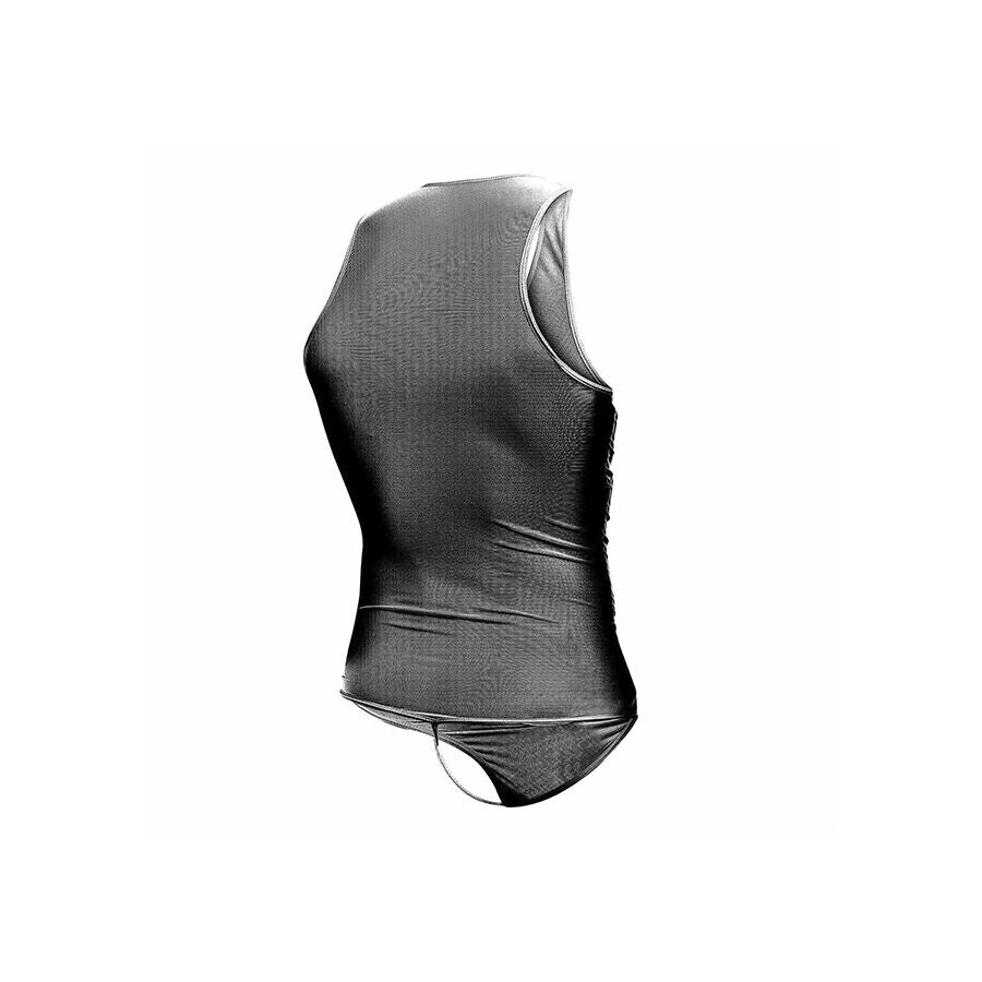 MOB - BODYSHEER NERO TRASPARENTE TAGLIA L/XL - MOB | Lingerie Harness Boutique