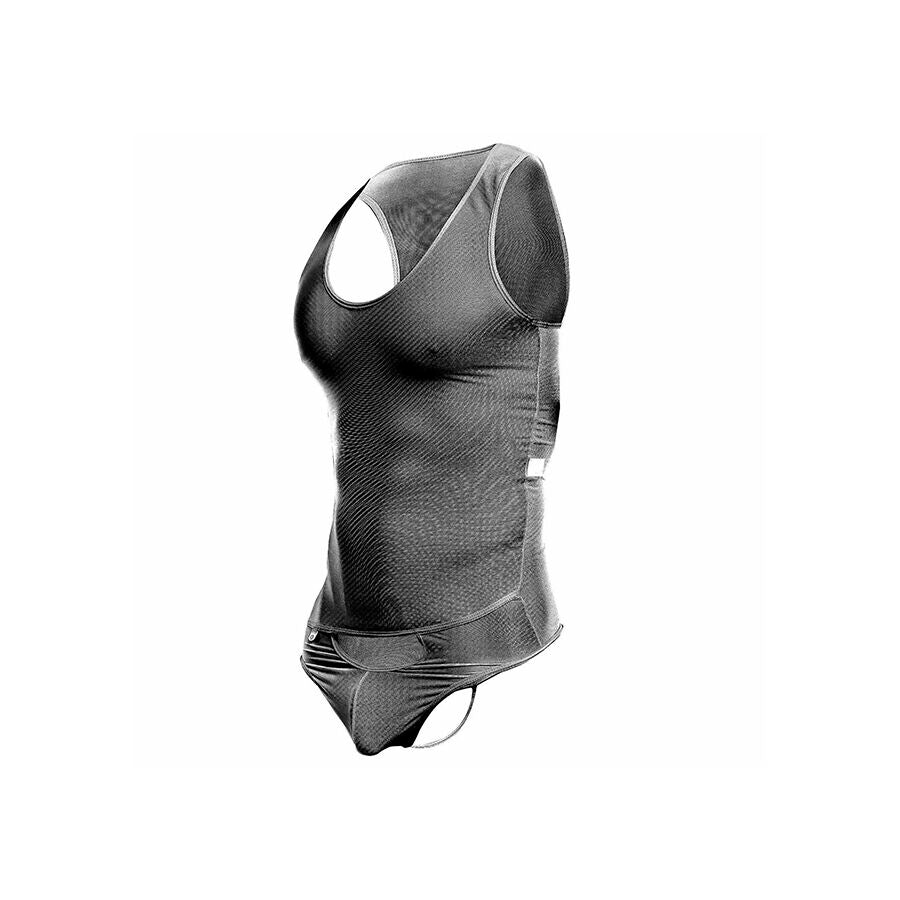 MOB - BODYSHEER NERO TRASPARENTE TAGLIA L/XL - MOB | Lingerie Harness Boutique