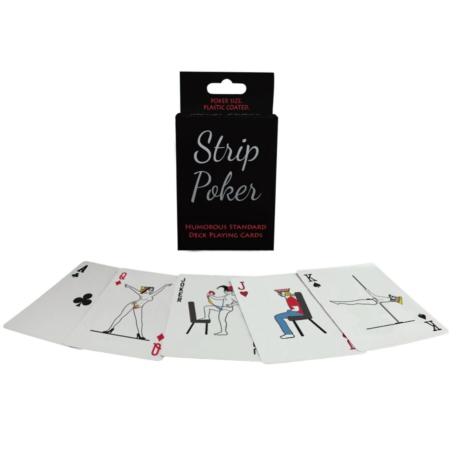 KHEPER GAMES - MAZZO DI CARTE DA GIOCO UMORISTICO PER STRIP POKER - KHEPER GAMES | Lingerie Harness Boutique
