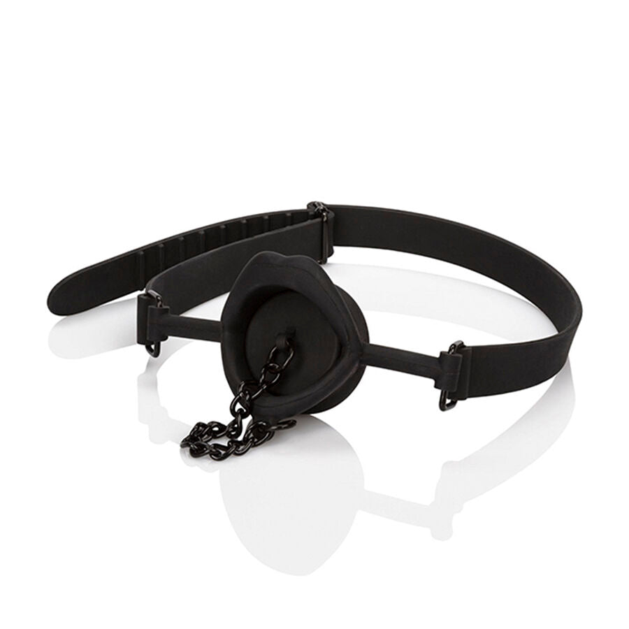 CALEXOTICS - SCANDAL BAFFO CON TAPPO IN SILICONE NERO - CALEXOTICS | Lingerie Harness Boutique